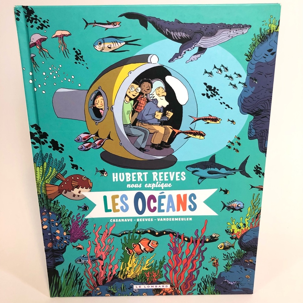Livre Hubert Reeves nous explique les OCÉANS Bande Dessinée Nature French Book